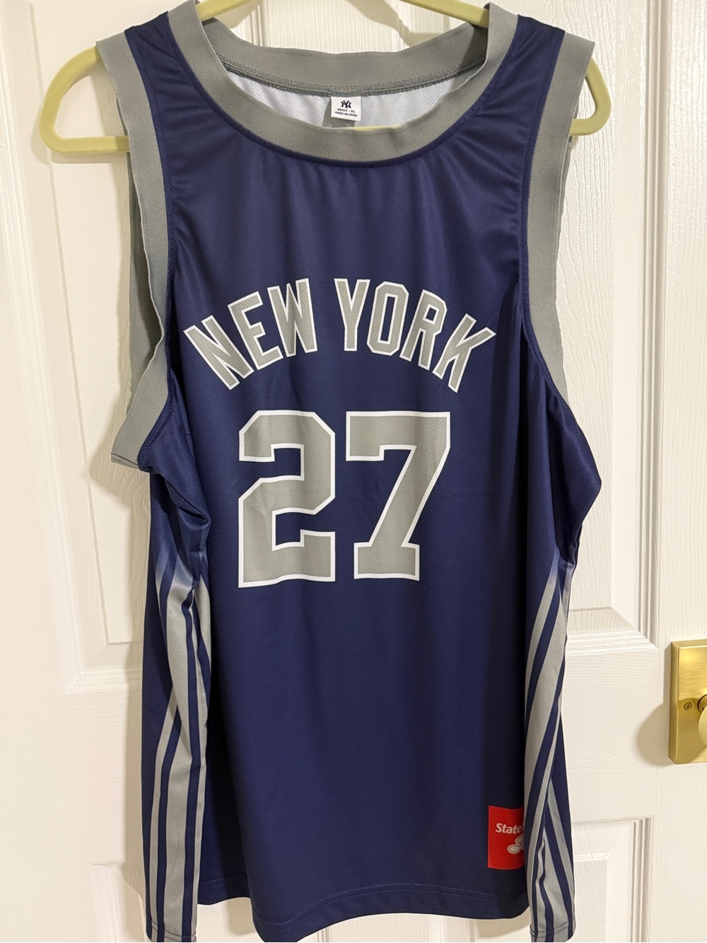 Giancarlo Stanton #27 New York Yankees Basketball Jersey Size XL 2026